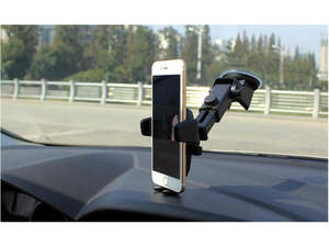 360 Degree Rotation Extendable Touch Car Phone Mount Holder