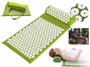 Health Care: Acupressure Mat with Pillow