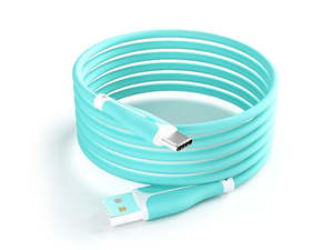 2M Fast Charging Type C Cable Charger USB C Data Soft Cord