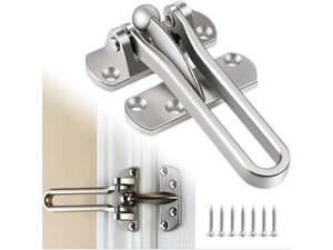Hardware: Security Door Guard With Screws