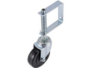 Hardware: Spring-Loaded Gate Caster Wheel 100mm, 70kg Load