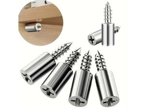 Hardware: 20PCS Self-tapping Screws Cabinet Laminate Support Holder Screws