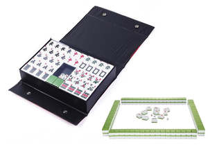 Home Living: Mahjong Set With Numbers and Letters