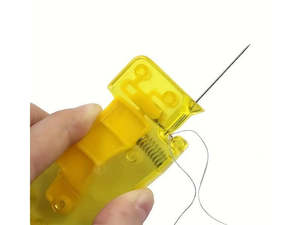 Home Living: Automatic Needle Threader - Easy Sewing Tool for Hand & Machine