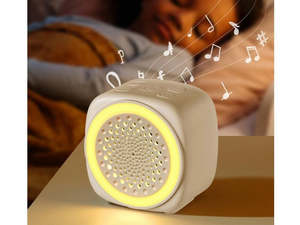 Home Living: Portable White Noise Machine with 26 Sounds 7-Color Night Light