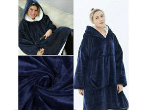 Warm Hoodie TV Blanket
