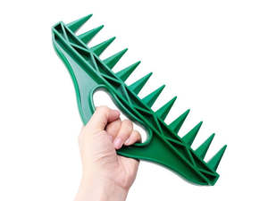 Home Living: Handheld Row Seeder Garden Seed Spacing Tool Hole Puncher
