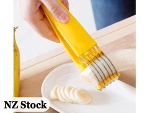 Kitchen: Banana Slicer Vegetable Sausage Slicer