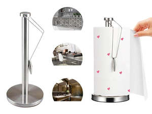 Kitchen: Stainless Steel Kitchen Towel Holder