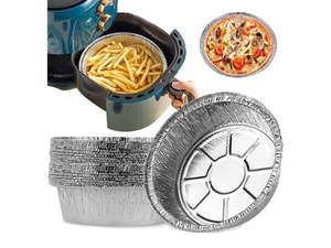 Kitchen: 50PCS Air Fryer Paper Liner