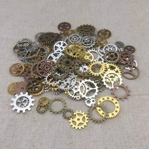 200g Assorted Steampunk Gears Clock Watch Wheel Set