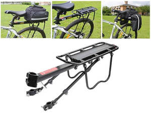 Motor: Bike Rear Rack Bike Luggage Carrier 50kg