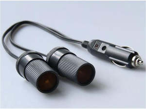 Car Cigarette Lighter Socket Splitter 2 Outlets