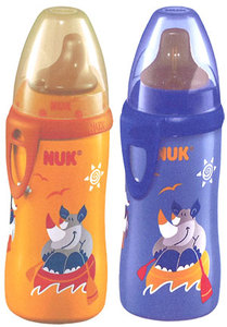 Products: NUK First Choice ACTIVE Bottle with LATEX spout