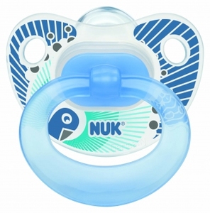 Products: NUK Silicone Pacifier - 1 piece - Happy Days/BLUE 20% Off