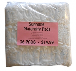 Products: Supreme Maternity Pads - Pack of 36
