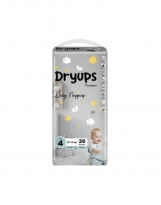 Products: Dryups Premium Baby Nappies Unisex