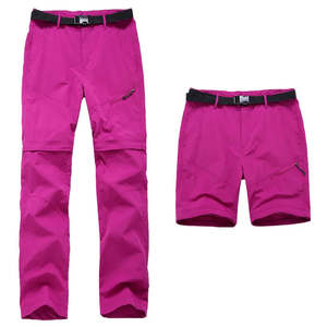 Camping And Hiking: Summer Women's Removable Pants.