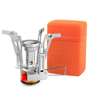 Camping And Hiking: 1 Set Portable Mini Camping Stoves.