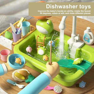 1 Set Dishwasher Toys Rich Accessories 90 Degrees Rotating Faucet Water Circulat&hellip;