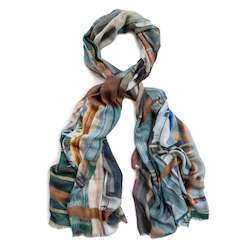 New Season Scarves: PORTE FIGUERA skinny wool scarf