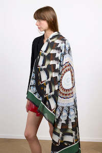 TOKYO STUDY 1 cashmere blend scarf