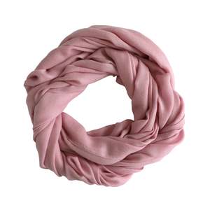 DUSTY PINK - plain wool scarf