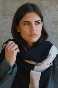 JACQUARD - NZ Made merino blanket
