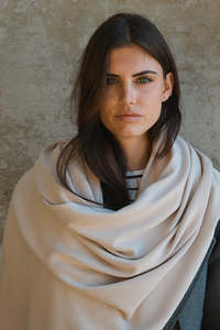LATTE - NZ Made cash-like cotton wrap