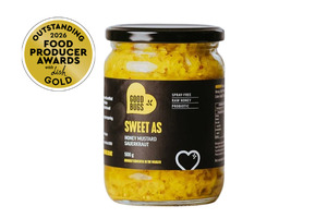 All: Sauerkraut 500g Sweet As - Honey Mustard