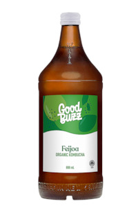 Core Range 888ml: Feijoa Kombucha 888ml 8-pack
