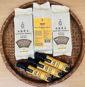 Products: NZ Soybeans & NZ Brew Soy Sauce Combo