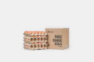 Free Range Eggs Box （Mixed Size 100 Eggs） GoodFarms