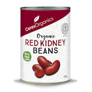 Canned Foods: Ceres - Red Kidney Beans Can - Organic