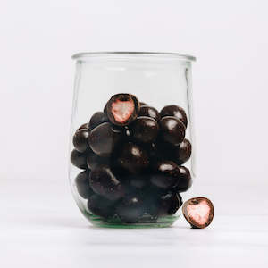 Dark Chocolate Freeze Dried Strawberries