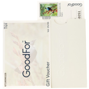 Goodfor Gifts: Nature Gift Voucher - Tūī