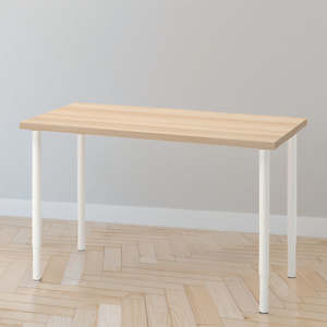 Table combinations: IKEA LAGKAPTEN / OLOV adjustable Desk, oak/white, 120x60 cm