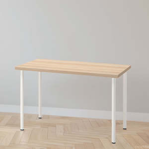 IKEA LAGKAPTEN / ADILS Desk, 120x60 cm, oak/white