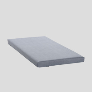 Childrens Beds: IKEA AGOTNES Foam mattress, firm/light blue, 90x200 cm