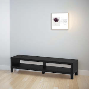 Tv Benches: IKEA LACK TV bench, black-brown, 160x35x36 cm