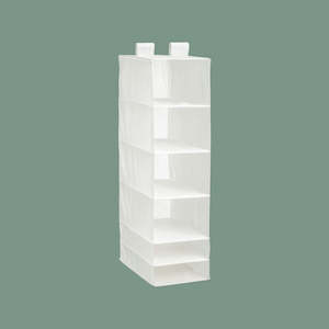 Clothes Organizers: IKEA SKUBB storage with 6 compartments, white, 35x45x125 cm
