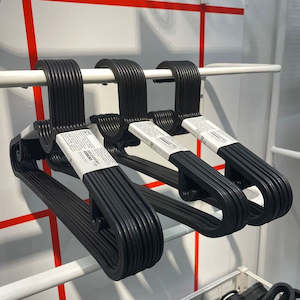 Clothes Organizers: IKEA SPRUTTIG hanger, black / 10 pack