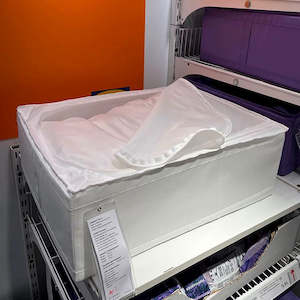 Clothes Organizers: IKEA SKUBB storage case, white, 44x55x19 cm