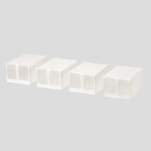Clothes Organizers: IKEA SKUBB shoe box, 4 pack/white, 22x34x16 cm