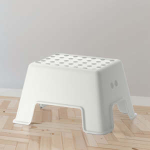 Childrens Furniture: IKEA BOLMEN Step stool, white