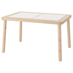 Childrens Furniture: IKEA FLISAT Children's table w 2 TROFAST boxes, 83x58 cm