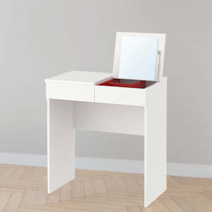 Dresser Dinning: IKEA BRIMNES Dressing table, white, 70x42 cm