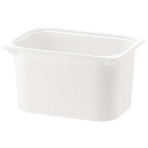 IKEA TROFAST Storage box, medium white, 42x30x23 cm