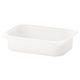 IKEA TROFAST storage box, small white, 42x30x10 cm