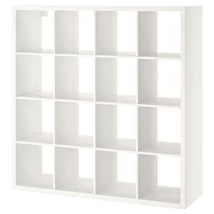 Top 50: IKEA KALLAX Shelving unit 4x4, white, 147x147 cm